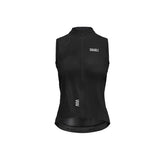 Chaleco Cortavientos Ciclismo Suarez Mujer Barrier Black 2.5